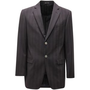 Pal Zileri, Heren, Jassen, Blauw, Maat: M Wol,