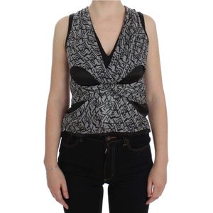 Karl Lagerfeld, Dames, Tops, Zwart, Maat: XS Zijde,