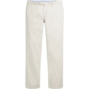 Polo Ralph Lauren, Heren, Broeken, Beige, Maat: W28 Katoen,