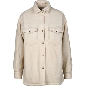 MC2 Saint Barth, Dames, Jassen, Beige, Maat: M Wol,