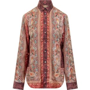 Pierre-Louis Mascia, Dames, Blouses & Shirts, Veelkleurig, Maat: S