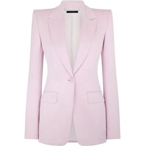 Tom Ford, Dames, Jassen, Roze, Maat: XS Leer,