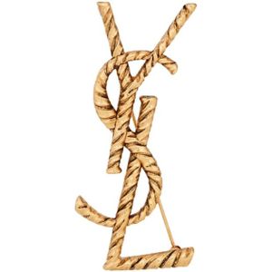 Saint Laurent, Dames, Accessoires, Geel, Maat: ONE Size
