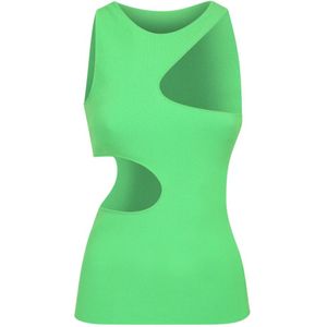 Stella McCartney, Dames, Tops, Groen, Maat: S Viscose,