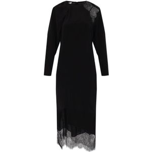 Iro, Dames, Jurken, Zwart, Maat: XS Leer,