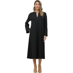 Max Mara, Dames, Jurken, Zwart, Maat: S Jersey,