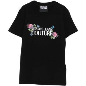 Versace Jeans Couture - Shirt - Groen - Ronde Hals - Normale Pasvorm