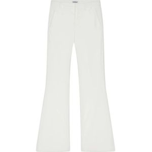 Dondup, Dames, Broeken, Wit, Maat: W29 Velours,