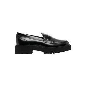 Hogan Zwarte platte schoenen met memory foam , Black , Dames , Maat: 39 EU