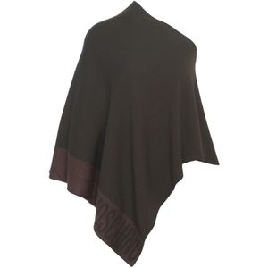 Moschino, Dames, Jassen, Bruin, Maat: ONE Size Wol,