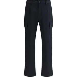 Dolce & Gabbana, Heren, Broeken, Zwart, Maat: S Katoen,