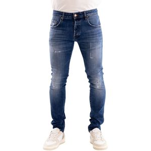 Don The Fuller, Heren, Jeans, Blauw, Maat: W32 Katoen,