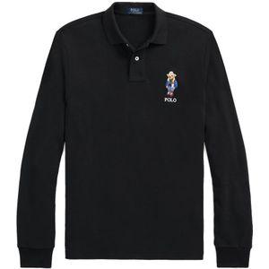 Polo Ralph Lauren, Heren, Tops, Zwart, Maat: S Katoen,