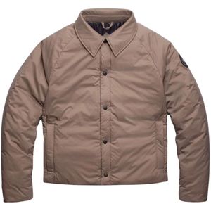 Canada Goose, Heren, Jassen, Bruin, Maat: XL Leer,