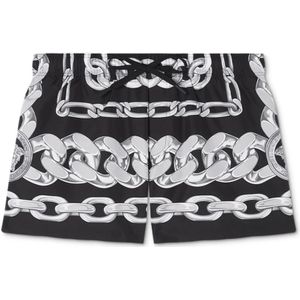 Versace, Heren, Badkleding, Zwart, Maat: 2XL