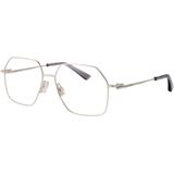 Bottega Veneta - Geometric Optical Frame - Bril - Grijs - 55 mm Lensdiameter