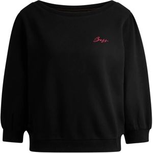 Hugo - Sweatshirt - Zwart - Dames