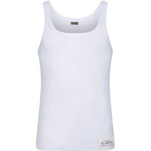 Dolce & Gabbana, Heren, Tops, Wit, Maat: L Katoen,