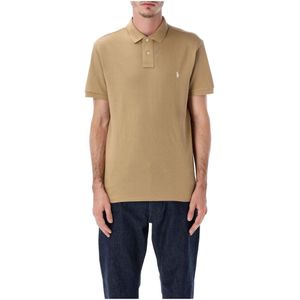 Polo Ralph Lauren, Heren, Tops, Bruin, Maat: L Piqué,