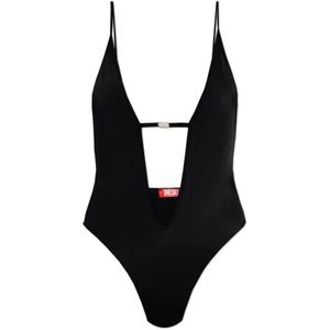 Diesel, Dames, Badkleding, Zwart, Maat: 2XS Polyamide,