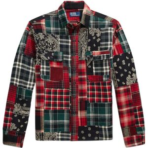 Ralph Lauren, Heren, Overhemden, Veelkleurig, Maat: S Flanel,