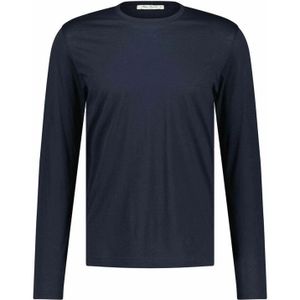 Stefan Brandt, Heren, Tops, Blauw, Maat: 2XL Katoen,