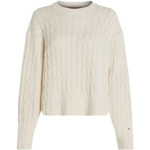 Tommy Hilfiger, Heren, Truien, Wit, Maat: M