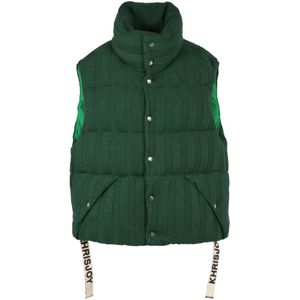 Khrisjoy, Heren, Jassen, Groen, Maat: S Wol,
