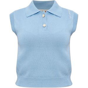 Marni, Dames, Truien, Blauw, Maat: XS Katoen,