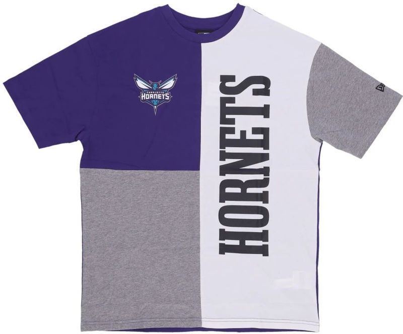 New Era - T-shirt - Charlotte Hornets - NBA Cut And Sew