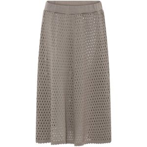 Skovhuus, Dames, Rokken, Grijs, Maat: M