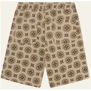 Les Deux, Heren, Korte broeken, Beige, Maat: M Katoen,