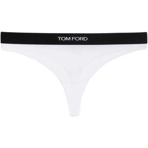Tom Ford, Dames, Ondergoed, Wit, Maat: L Katoen,