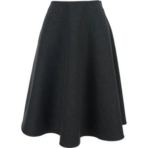 Msgm, Dames, Rokken, Grijs, Maat: XS