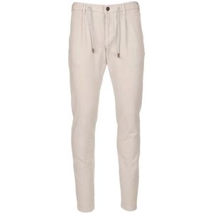 Eleventy, Heren, Broeken, Beige, Maat: W31