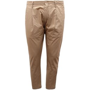 Dolce & Gabbana, Heren, Broeken, Beige, Maat: S Katoen,