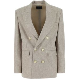 Andamane, Dames, Jassen, Grijs, Maat: XS Wol,