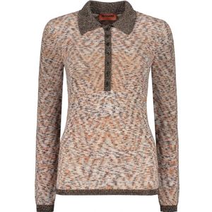 Missoni, Dames, Tops, Veelkleurig, Maat: XS Wol,