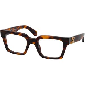 Off White, unisex, Accessoires, Bruin, Maat: 50 MM