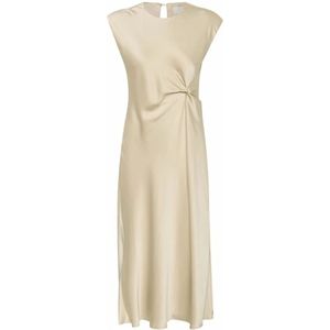 KAFFE - Pristina - Damesjurk - Zwart - Katoen