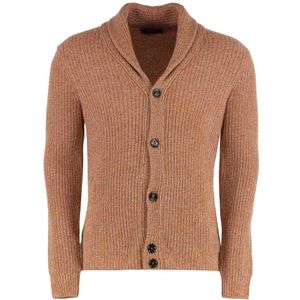 Moorer, Heren, Truien, Oranje, Maat: M Wol,