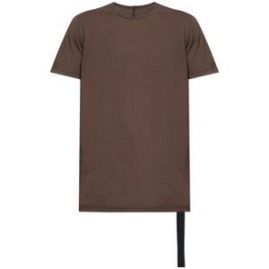 Rick Owens, Heren, Tops, Bruin, Maat: S Katoen,