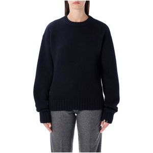 Extreme Cashmere, Dames, Truien, Blauw, Maat: ONE Size Wol,