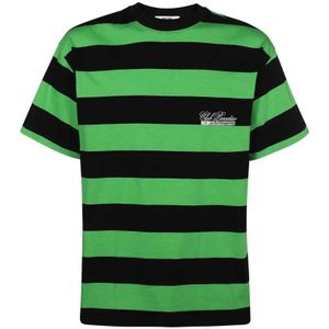 Msgm, Heren, Tops, Groen, Maat: L Katoen,