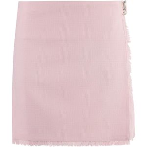 Burberry, Dames, Rokken, Roze, Maat: 2XS