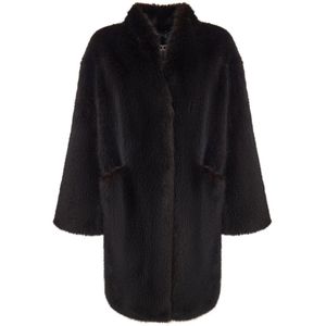 Cesare Gaspari, Dames, Jassen, Bruin, Maat: S Poliester,