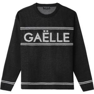 Gaëlle Paris, Heren, Truien, Zwart, Maat: XL Katoen,