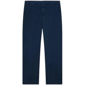 Dondup, Dames, Broeken, Blauw, Maat: W25 Katoen,