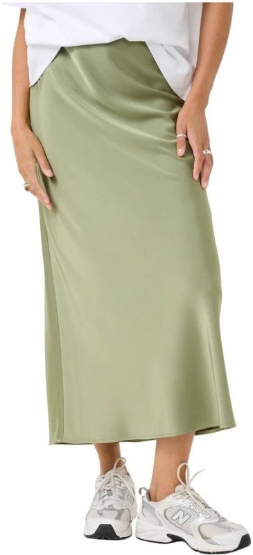 KAFFE - Hill - Vrouwenrok - Midi - Strokenrok