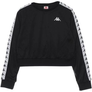 Kappa, Dames, Sweatshirts & Hoodies, Zwart, Maat: XS